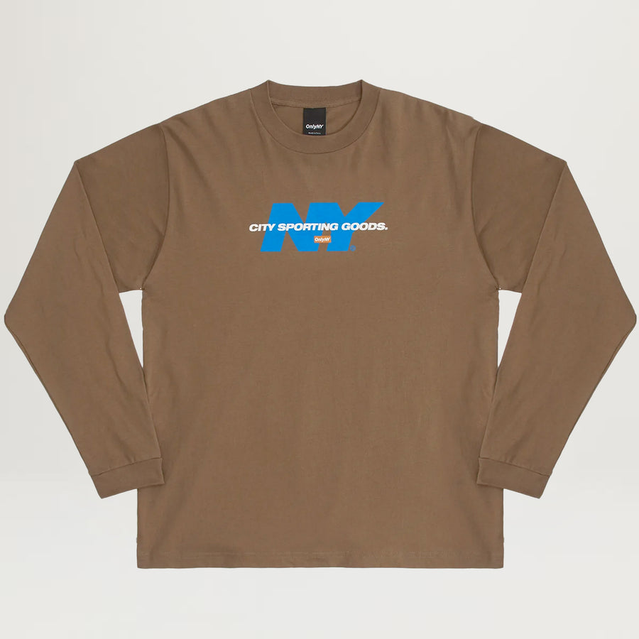 Only NY Competition L/S Tee (Dark Brown)