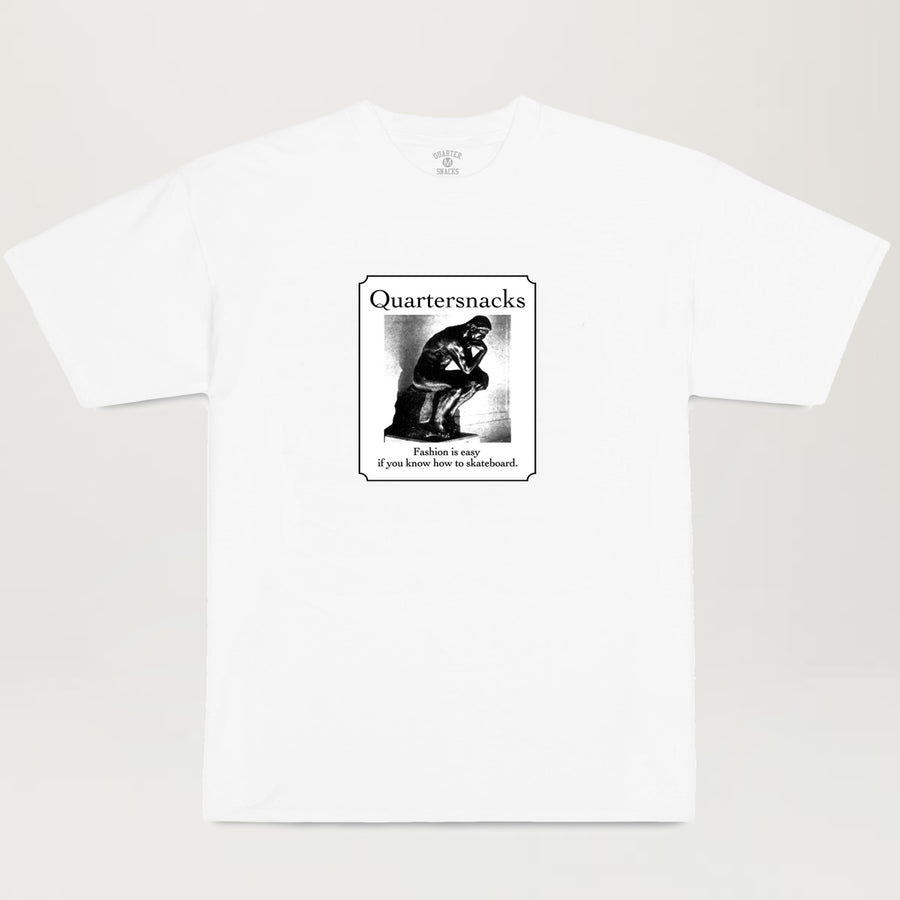 Quarter Snacks Thinker Tee (White)