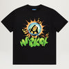 Market Smiley Through The Looking Glass Tee (Black)