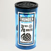 Thunder Bolts 7/8'' Phillips Hardware (Black/Blue)