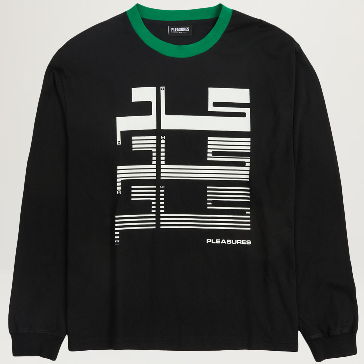 Pleasures Tier Heavyweight L/S Tee (Black)