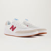 NB Numeric 440 (White/Red) - Sizes 8.5, 9, 9.5, 12