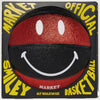Market Smiley Glitter Windy City Basketball (Black/Red)